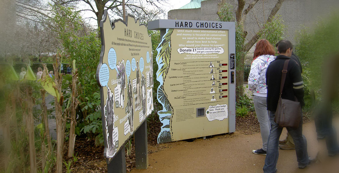 London Zoo Badge Machine