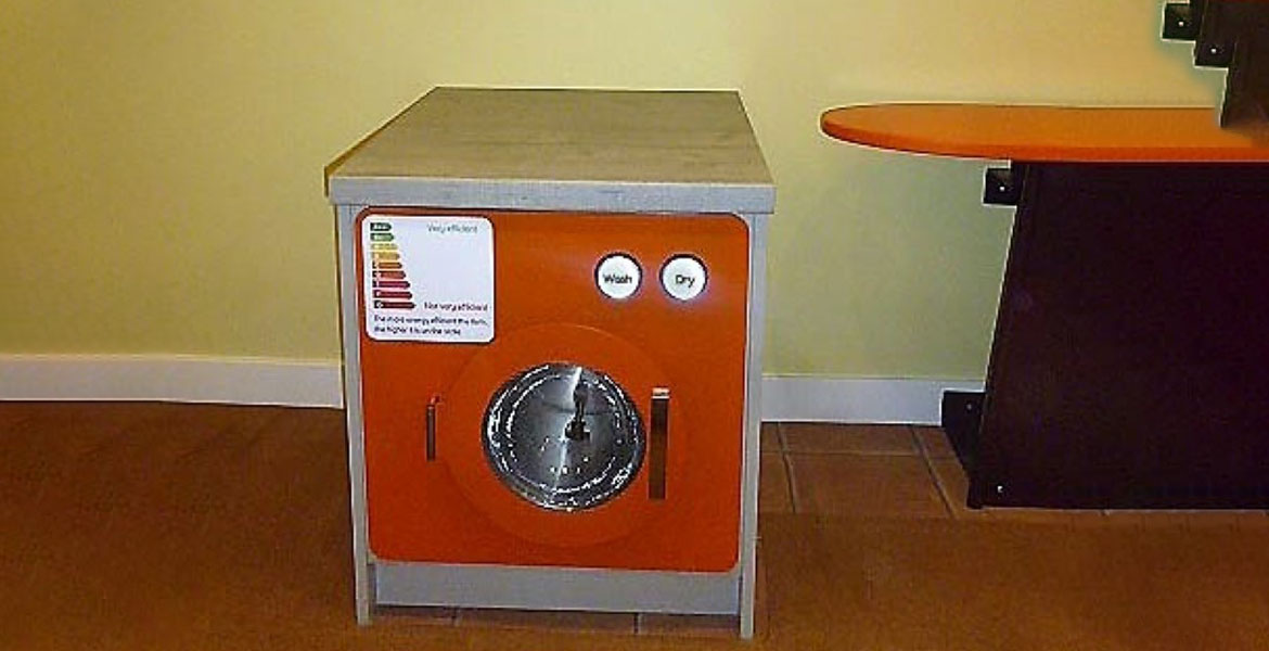 Eureka National Children’s Museum Washing Machine