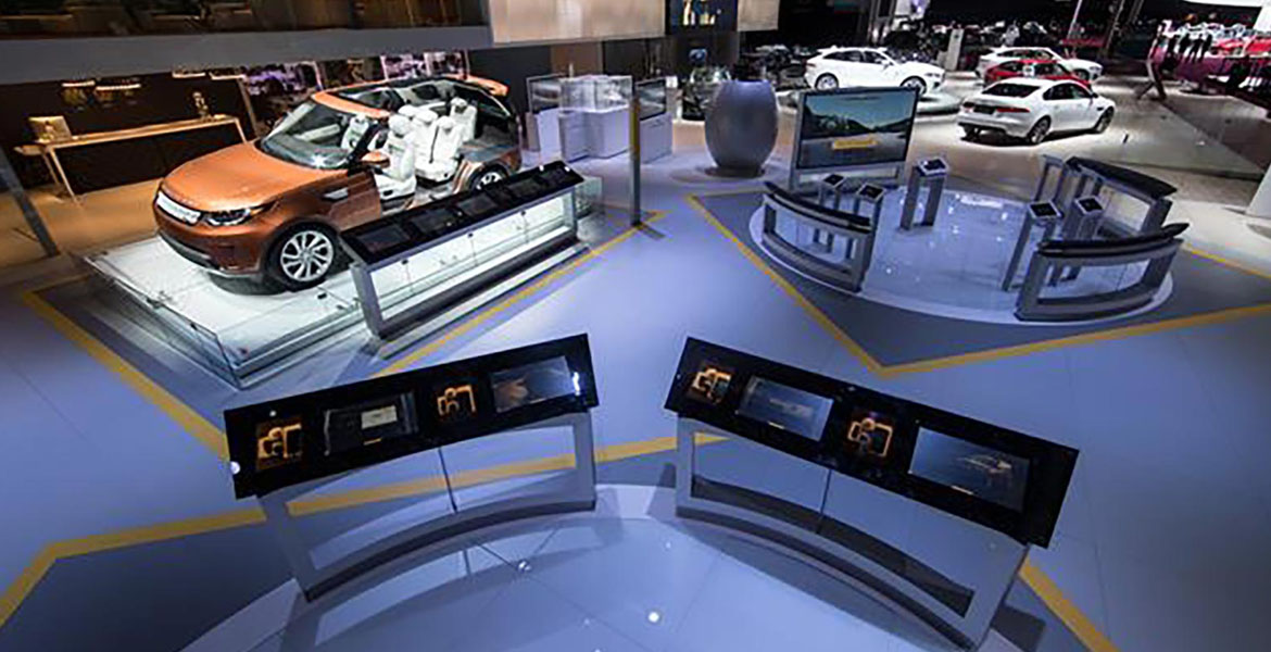 Jaguar Land Rover Information Stand