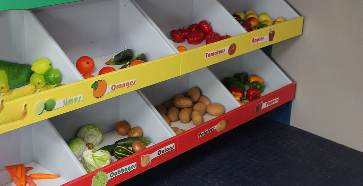 Playmania Sheffield Food Shelfs